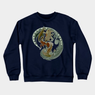 Ancient Greek horse Pegasus Crewneck Sweatshirt